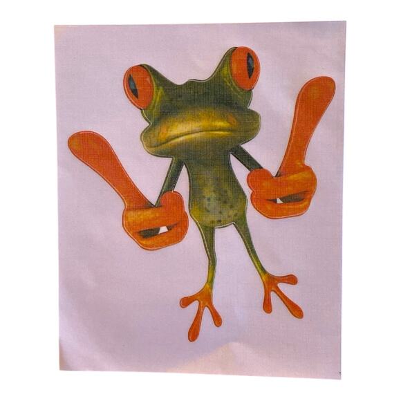 Funny Frog Sticker Set – Frog Decals for Signs, Laptops, Water Bottles Scrapbook - Picture 7 of 7